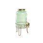 Distributeur d'eau Home ESPRIT Vert Doré Métal Verre 4 L 16 x 16 x 24