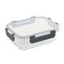 Boîte à lunch Home ESPRIT Transparent polypropylène Verre Borosilicaté 640 ml