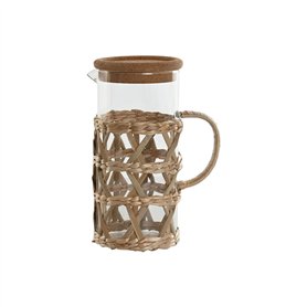 Pichet Home ESPRIT Naturel Verre Borosilicaté Fibre 1