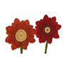 Support de porte Home ESPRIT Polyester Jute 14 x 14 x 33 cm (2 Unités)