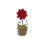 Support de porte Home ESPRIT Polyester Jute 14 x 14 x 33 cm (2 Unités)