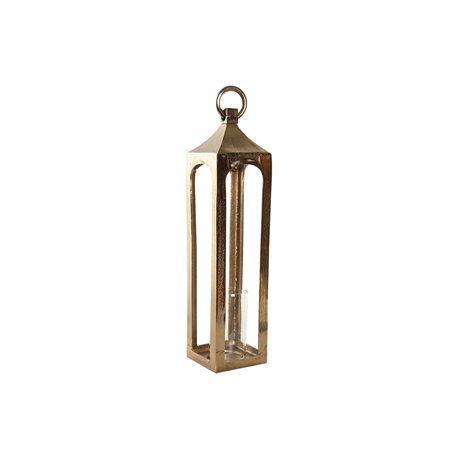 Lanterne Home ESPRIT Doré Aluminium Verre Arabe 14 x 14 x 65 cm
