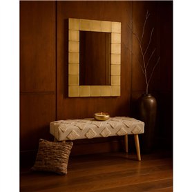 Miroir mural Home ESPRIT Doré 117 x 3 x 87 cm