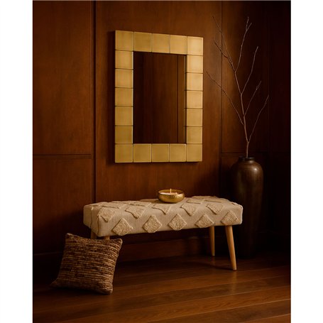 Miroir mural Home ESPRIT Doré 117 x 3 x 87 cm