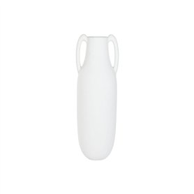 Vase Home ESPRIT Blanc Fibre 39 x 39 x 120 cm