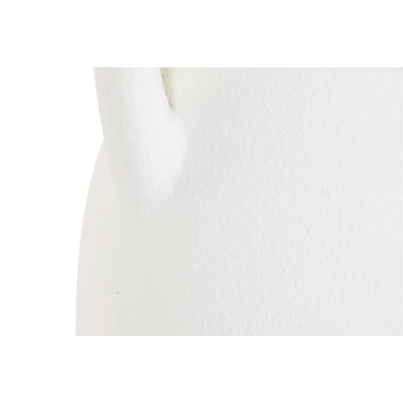 Image secondaire de Vase Home ESPRIT Blanc Fibre 39 x 39 x 120 cm