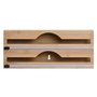 Dérouleur de papier de cuisine Home ESPRIT Naturel Bambou 33