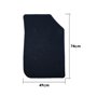 Set de tapis de voitures OCC Motorsport OCCDC0015 Dacia Sandero Stepway 5 Pièces