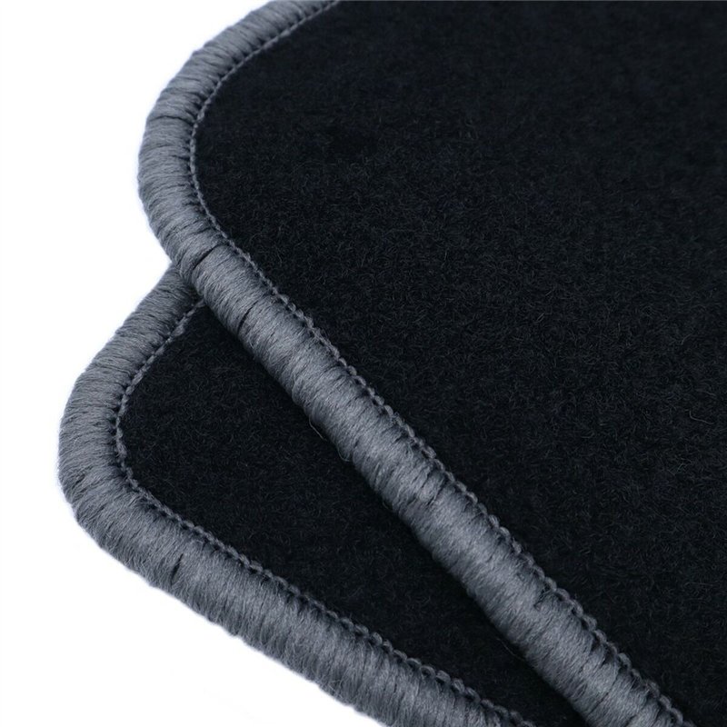 Image secondaire de Set de tapis de voitures OCC Motorsport OCCMS0003GD Noir Gris foncé Maserati Levante 2016 5 Pièces