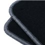 Set de tapis de voitures OCC Motorsport OCCMS0003GD Noir Gris foncé Maserati Levante 2016 5 Pièces