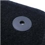 Set de tapis de voitures OCC Motorsport OCCMS0003GD Noir Gris foncé Maserati Levante 2016 5 Pièces