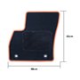 Set de tapis de voitures OCC Motorsport OCCCT0042YE CITROEN Nemo 5 Pièces