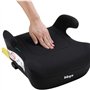 Siege réhausseur auto - BBGO - Dreamcruise - 6 a 12 ans - I-SIZE 125-150 cm - ISOFIX - Noir - Déhoussable et lavable