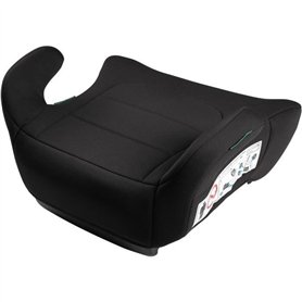 Siege réhausseur auto - BBGO - Kissyrider - 6 a 12 ans - I-SIZE 125-150 cm - Ceinturé - Noir - Déhoussable et lavable