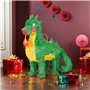 Unique Party 65995 Pinata 3D en Forme de Dragon-Vert-1 pièce, Multicolore