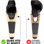 JobSite Cric de coffre en bois extra large pour enlever les bottes, 1 lot., Taille unique