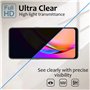 LYPHPE [2 Pièces] Anti-Espion Verre Trempé pour Oppo A94 5G, Protecteur D'écran de Confidentialité, 9H Dureté Film Protecteur Vi