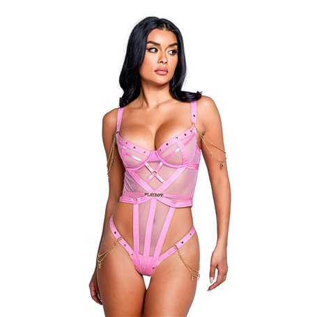 Roma Costume Playboy Charm Teddy Peluche Femme