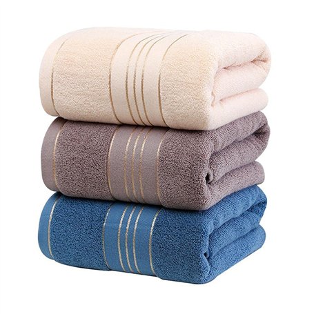 Smilsiny 3 Serviette de Bain Drap de Bain en 100% Coton