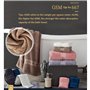 Smilsiny 3 Serviette de Bain Drap de Bain en 100% Coton, Grande Taille Douce Luxe et Très Absorbant, pour Sauna Douche Natation 