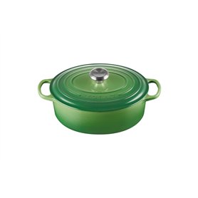 Le Creuset Signature 21178274082430 Cocotte en fonte ovale avec couvercle