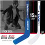 Franklin Sports Mini Balle Jouez Genou à Tout Moment – Ensemble de Hockey d'intérieur pour Enfants – Bâtons de Joueur et de Gard
