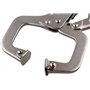 NUZAMAS Lot de 2 pinces en acier de 22,9 cm avec coussinets pivotants