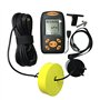 NUZAMAS Détecteur de poisson portable avec capteur filaire et écran LCD pour bateau, kayak, plage de profondeur de 100 mètres
