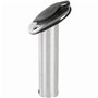 NUZAMAS Lot de 2 supports de canne à pêche en acier inoxydable 316 de qualité marine à montage encastré avec bouchon d'étanchéit