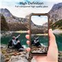 Tzstz 3 Pièces Verre Trempé D'écran Protecteur pour Blackview BV4800/Blackview BV4800 Pro Dureté 9H Anti Rayures HD Film de Prot