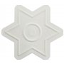 Hama - 270 - Loisir Créatif - Midi Plaque - Petite Étoile, Blanc