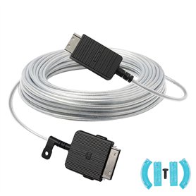 VG-SOCR15/ZA 15 m/49 pi Câble One Connect Compatible avec Samsung TV The Frame QLED 4K Fibre Optique Pour QN43/50/55/65/75/85LS0