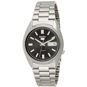 Seiko Montre Mixte Analogique Automatique avec Bracelet en Acier Inoxydable – SNXS79K