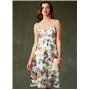 Vogue Patterns Robe en tissu multicolore pour femme 15 x 0,5 x 22 cm