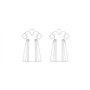 Vogue Patterns V1799Y Robe Y pour femme (XS-S-M)