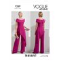 Vogue Patterns V1869F5 Vêtements de sport F5 pour femme (44-46-48-50-52)