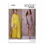 Vogue Patterns V1933A5 Robe chemise pour femme A5 (34-36-38-40-42)
