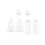 Vogue V1961AX5 Haut, jupe et pantalon pour femme AX5 (36-36-38-40)