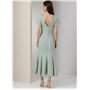 Vogue Paper Pattern V2027R5 Robe pour femme en deux longueurs R5 (42-44-46-46-48-50)