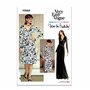 Vogue Patterns Patron de papier V2060Y5 Robe portefeuille pour femme Porté vers l'avant ou vers l'arrière par Diane Von Furstenb