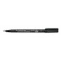 Staedtler Lumocolor 318, Feutres permanents à pointe fine pour toutes les surfaces, Sans xylène ni toluène, Set de 6 couleurs lu