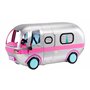 L.O.L. Surprise! OMG Glamper Camping-Car Tendance avec +55 Surprises entièrement équipé : Piscine éclairée