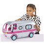 L.O.L. Surprise! OMG Glamper Camping-Car Tendance avec +55 Surprises entièrement équipé : Piscine éclairée, Toboggan, Lits super