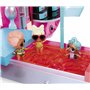L.O.L. Surprise! OMG Glamper Camping-Car Tendance avec +55 Surprises entièrement équipé : Piscine éclairée, Toboggan, Lits super