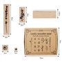 Jeu de Tampons des Plantes pour Bricolage