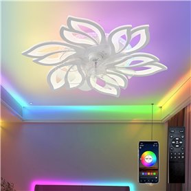 WDENI Ventilateur De Plafond Avec Lampe