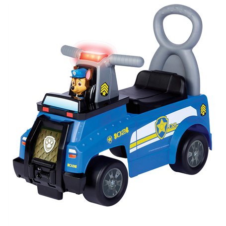 La Pat' Patrouille Porteur Chase Elecronique avec Lumière et Son de Voiture de Police