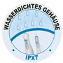 ProfiCare Combiné Brosse à Dents Sonique à Batterie àlectrique (Sans Fil)/Jet Dentaire Fonctionne sur Batterie Lithium Bleu/Blan