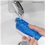 ProfiCare Combiné Brosse à Dents Sonique à Batterie àlectrique (Sans Fil)/Jet Dentaire Fonctionne sur Batterie Lithium Bleu/Blan
