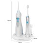 ProfiCare Combiné Brosse à Dents Sonique à Batterie àlectrique (Sans Fil)/Jet Dentaire Fonctionne sur Batterie Lithium Bleu/Blan